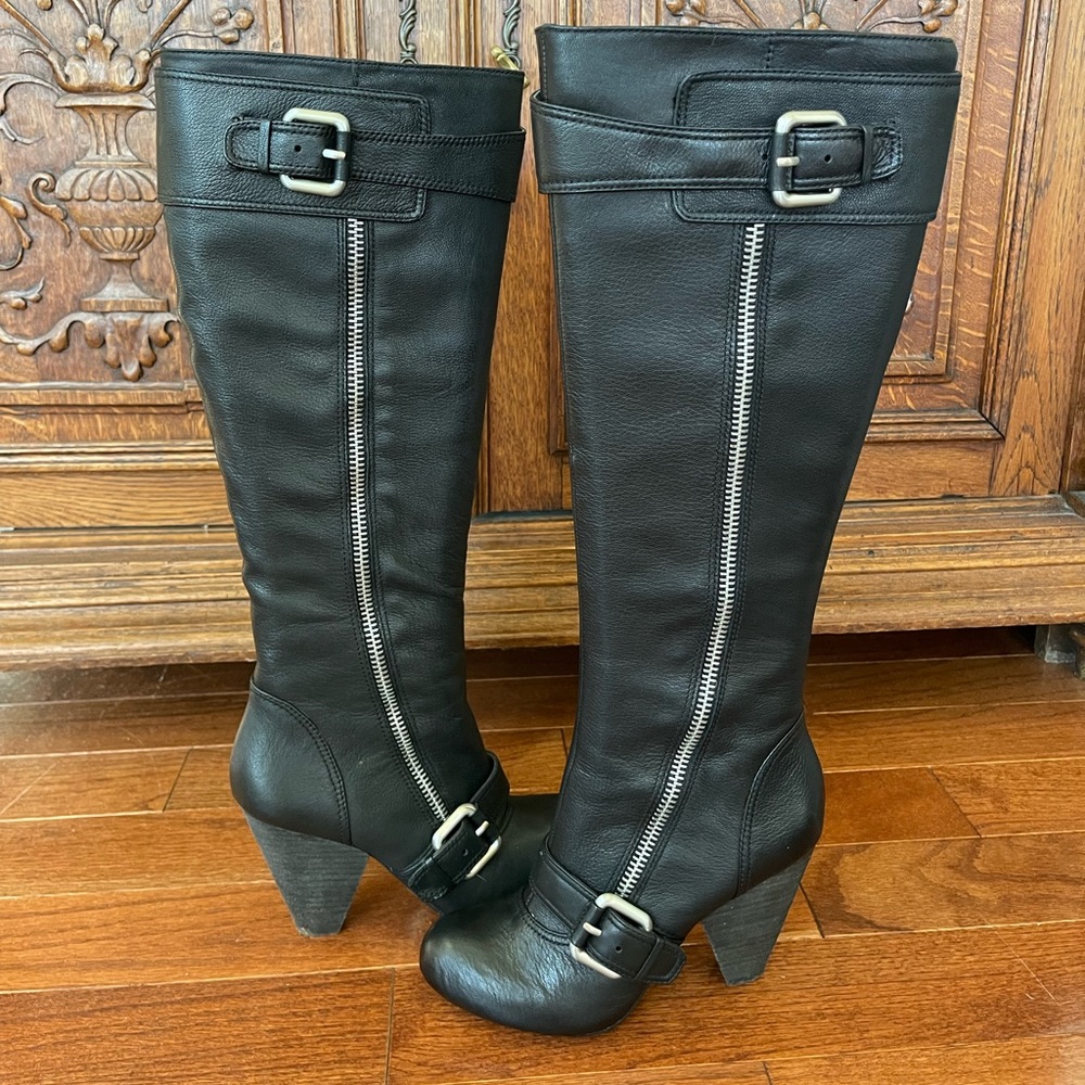 Vince Camuto New
Blacktumbled Goat Vc-briva Boots/Booties leather size 7